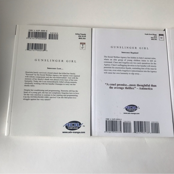 Gunslinger girl manga volumes 1,2,3 - Picture 4 of 8